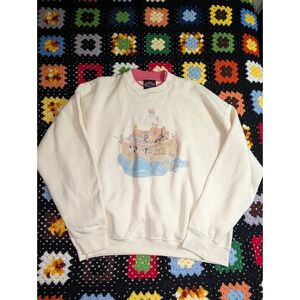 Vintage Precious Moments Sweatshirt Noah's Ark Size 2XL